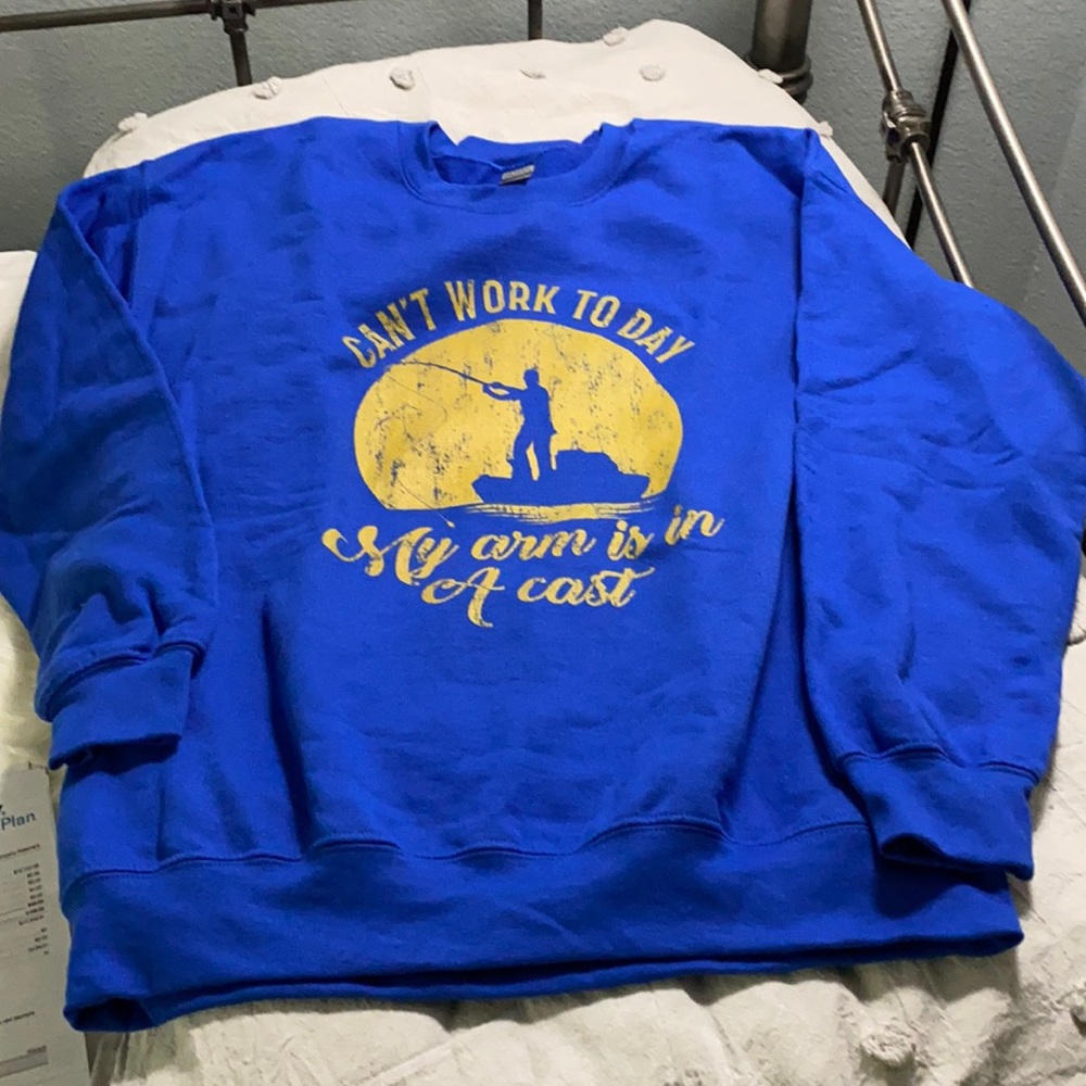 Blue Sweatshirt